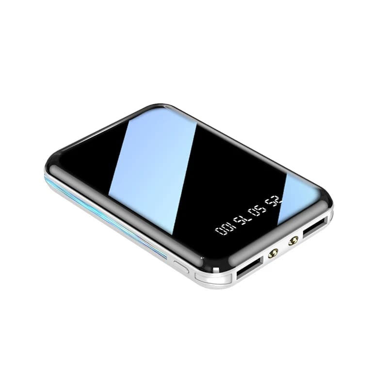 Banque d'alimentation Portable 20000mAh 2.1A charge rapide batterie externe Powerbank numérique pour