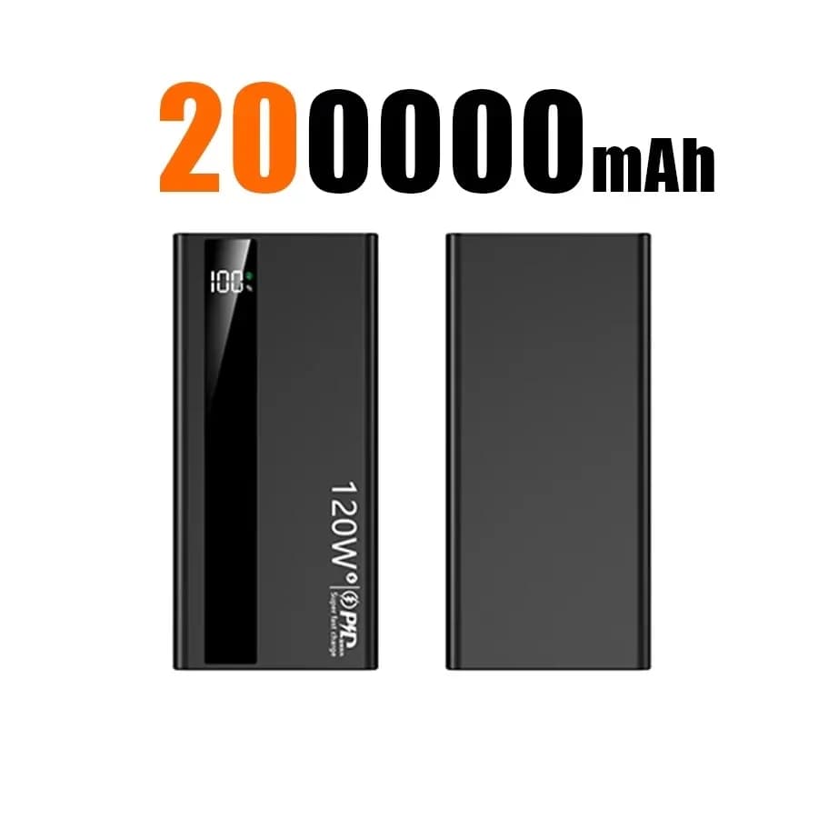 Batterie externe portable 20000mAh, charge rapide 22.5W, batterie externe haute capacité, alimentati