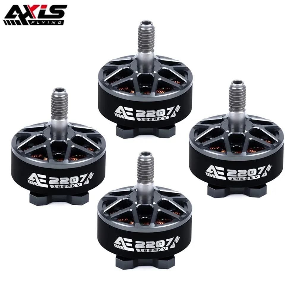 AxisFlying AE2207 V2 1860KV 1960KV 4 ~ 6S Lipo moteur sans balais arbre de 5mm adapté à l'hélice de 