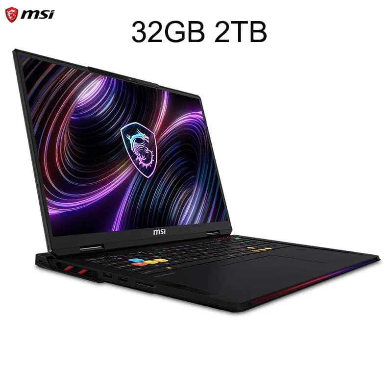 Ordinateur portable de jeu MSI Raider 18 Max HX 2026, écran IPS 4K Mini LED 120Hz de 18 pouces, Netb
