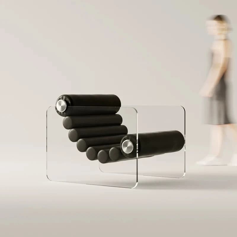 Chaises de salon Bauhaus, esthétique hôtelière, design original, chaises de salon modernes de luxe, Sillas, mobilier italien