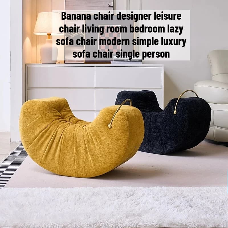 Fauteuil individuel design relaxant, chaise de loisirs en bois massif, Poltronas Decorativas, meubles de chambre à coucher pour adultes