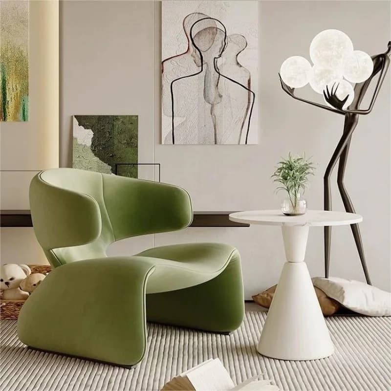 Canapé simple créatif design chaise simple Table de négociation et chaises canapé de loisirs zone de