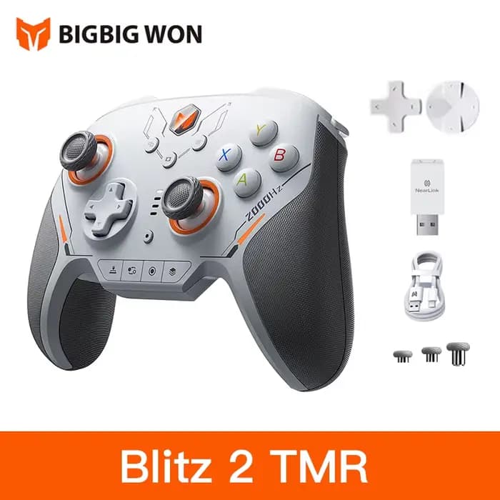 BIGBIG WON Blitz 2 Pro contrôleur sans fil taux de retour 2000Hz contrôleurs somatosensoriels APEX p