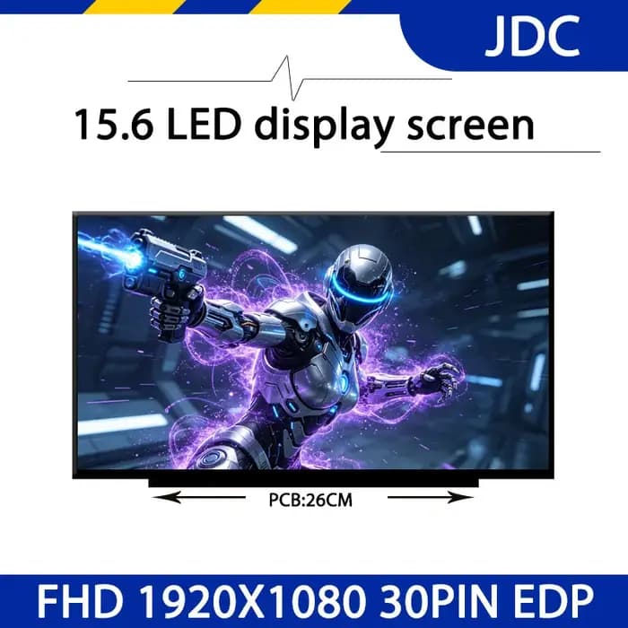 Écran LCD pour ordinateur portable IPS de 15,6' NV156FHM-N4S V8.0 pour IdeaPad 5-15ARE05 ThinkPad T1