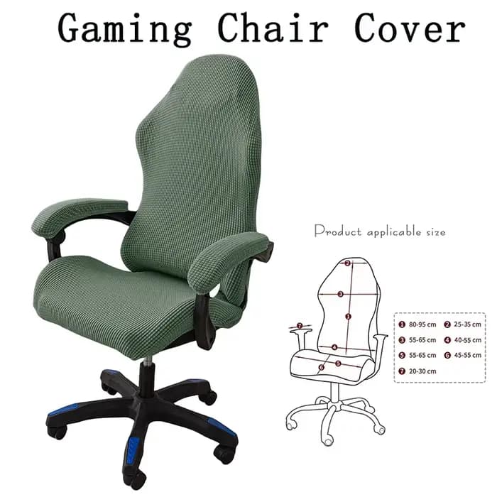 Housse de chaise de jeu universelle Simple, à la mode, pour siège de jeu d'ordinateur, accoudoir, él