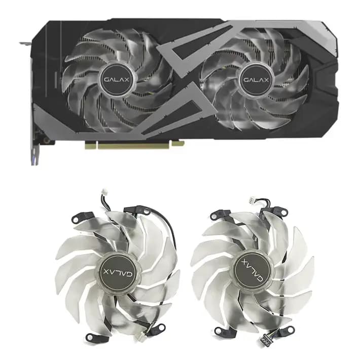 Ventilateur de carte graphique pour Galax RTX 3060 3060Ti 3070Ti 3070 EX, GFY10015H12SPA 102MM RTX3060Ti RTX3070 RTX3070Ti