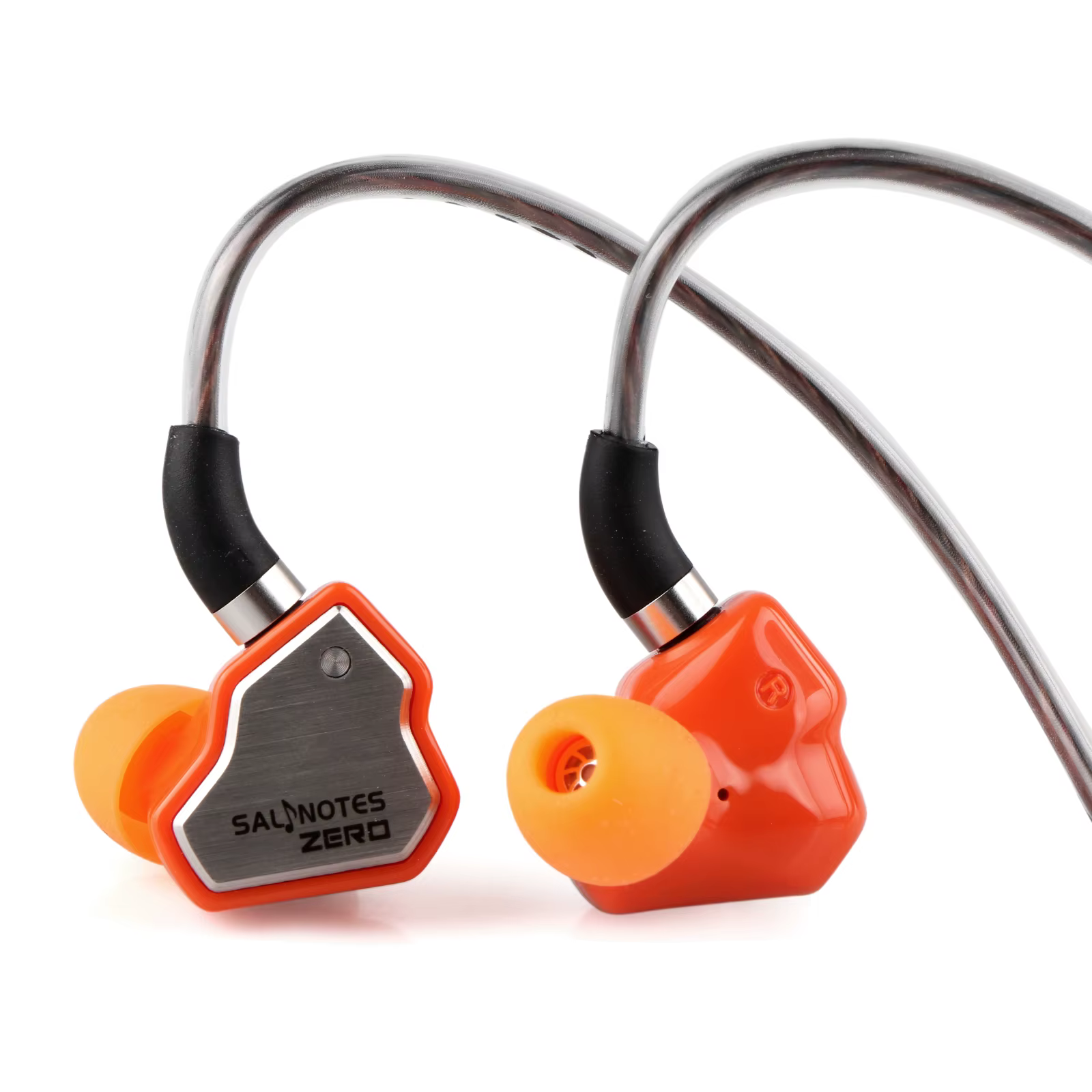7Hz Salnotes zéro HiFi 10mm pilote dynamique dans l'oreille écouteur IEM métal Composite diaphragme