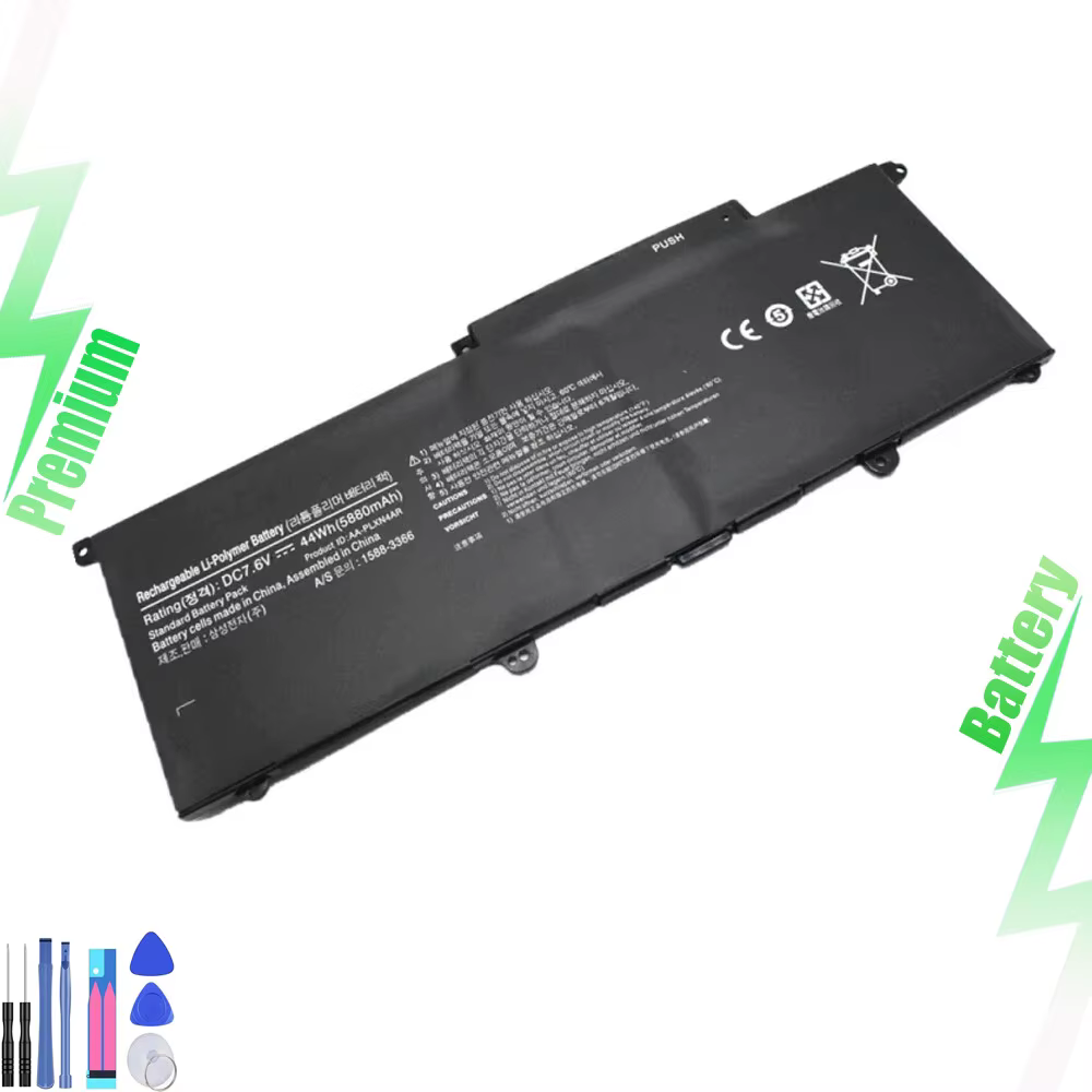 Batterie d'ordinateur portable AA-PLXN4AR 7.6V 44wh, pour SAMSUNG Ultrabook 900X3D 900X3C 900X3B 900