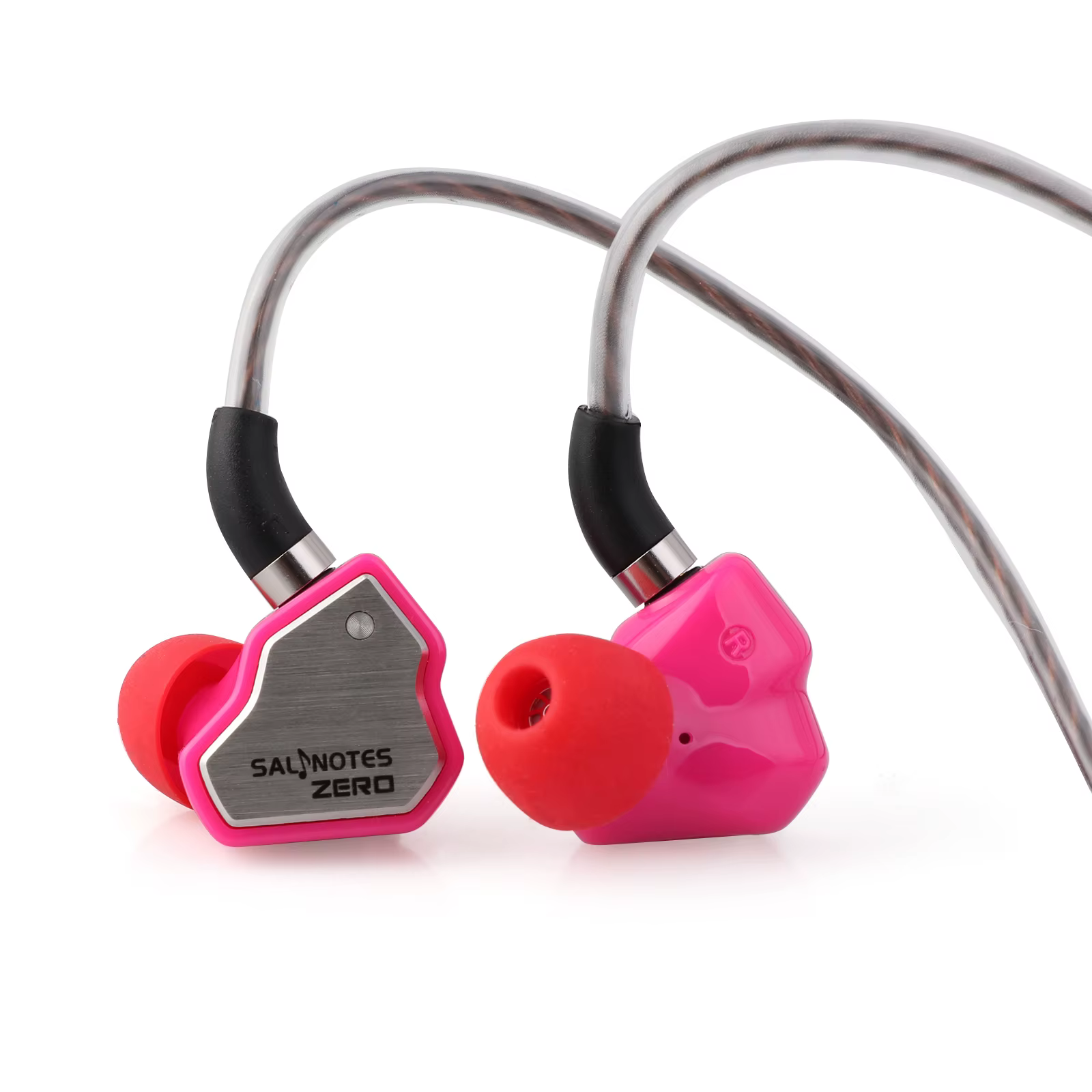 7Hz Salnotes zéro HiFi 10mm pilote dynamique dans l'oreille écouteur IEM métal Composite diaphragme