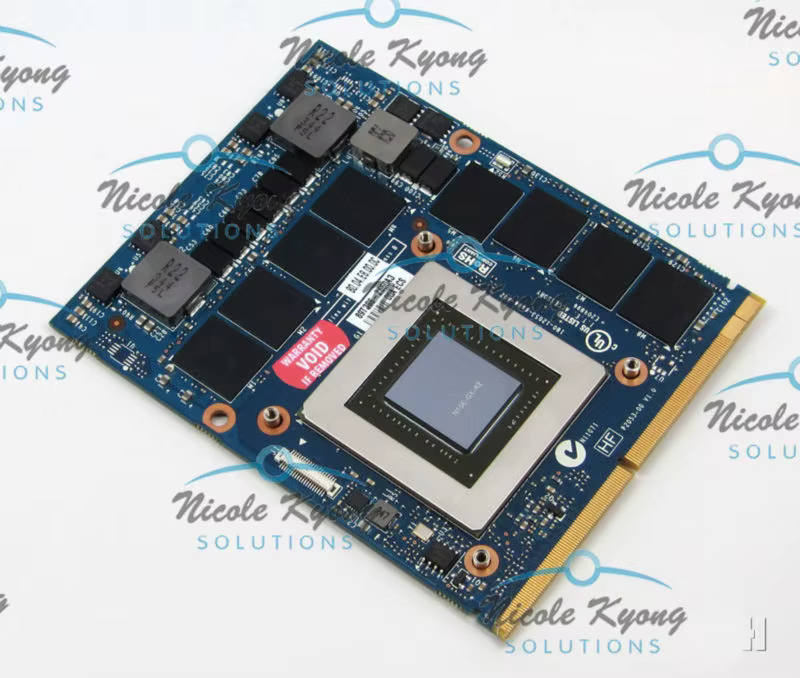 Carte vidéo VGA GTX 880M GTX880M 8G MS-1W0C1 W9RVN JH9PP pour A1312 M17x M18x P150SM P170SM P177SM G