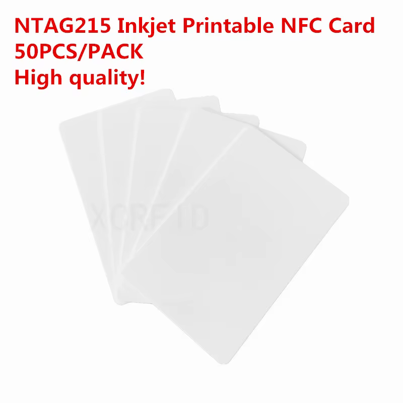 Ntaggem-Carte NDavid imprimable à jet d'encre, Forum Type 2, 540 octets pour amiibo, pommes de terre