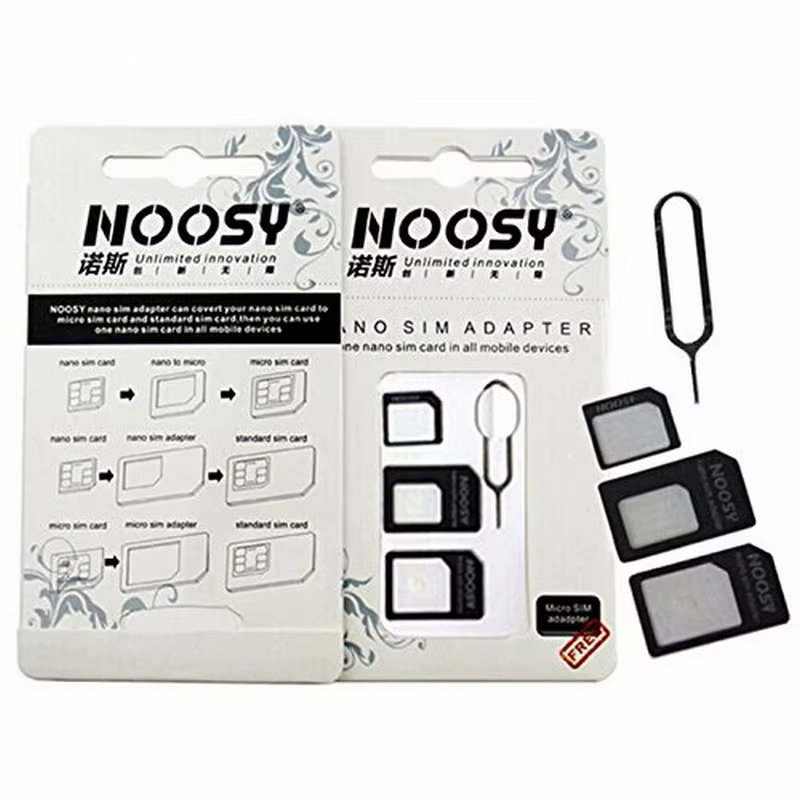 Kit de convertisseur d'adaptateur de carte SIM vers Micro Atandard pour Apple iPhones Android sony x