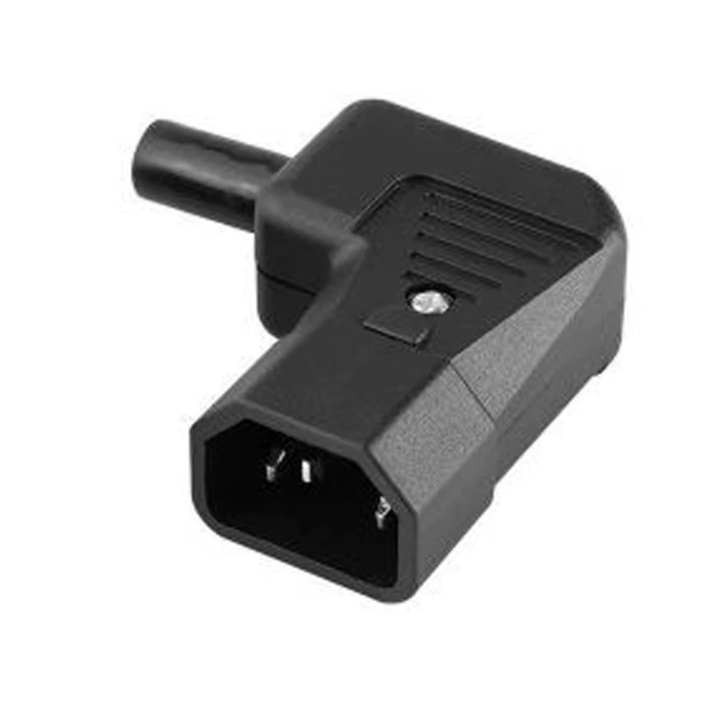 1 pièce Prise de panneau d'alimentation CA noire IEC320 C13 C14, Fiche de câblage réutilisable pour 