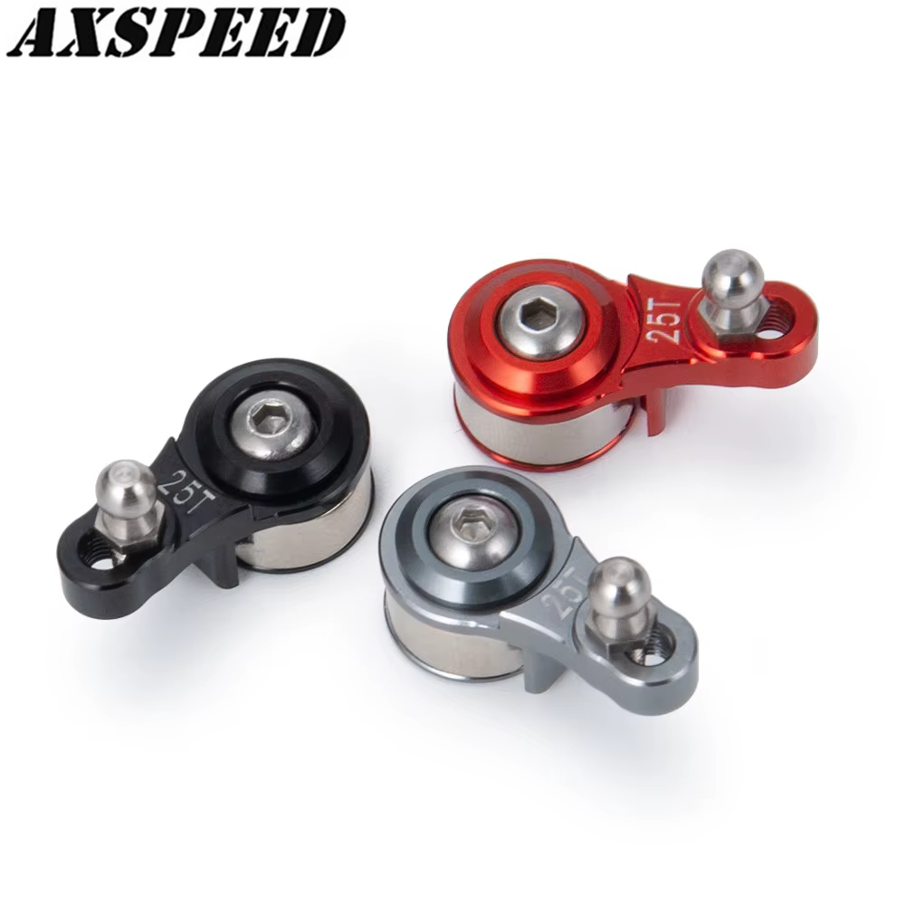 AXSPEED – bras d'économie Servo en alliage d'aluminium 25T réglable pour voiture sur chenilles TRX6 