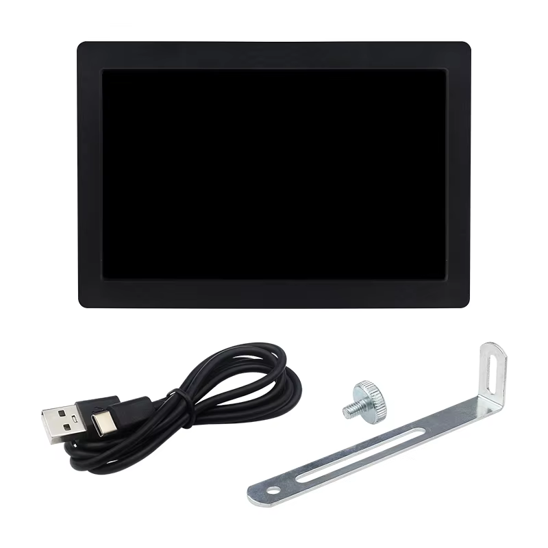 Écran secondaire USB IPS 5/7 pouces, affichage à un seul câble, écran LCD IPS 1024*600, prend en cha