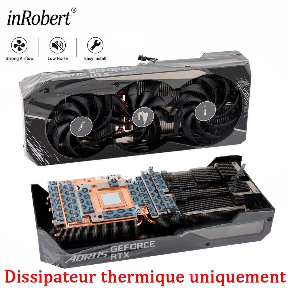 Nouveau dissipateur thermique pour carte graphique Gigabyte Aorus GeForce RTX 3080 3080Ti 3090 XTREM