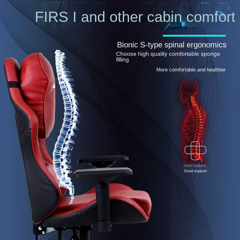 Chaise de jeu rose pour filles, chaise d'ordinateur réglable en hauteur, chaise de bureau confortabl
