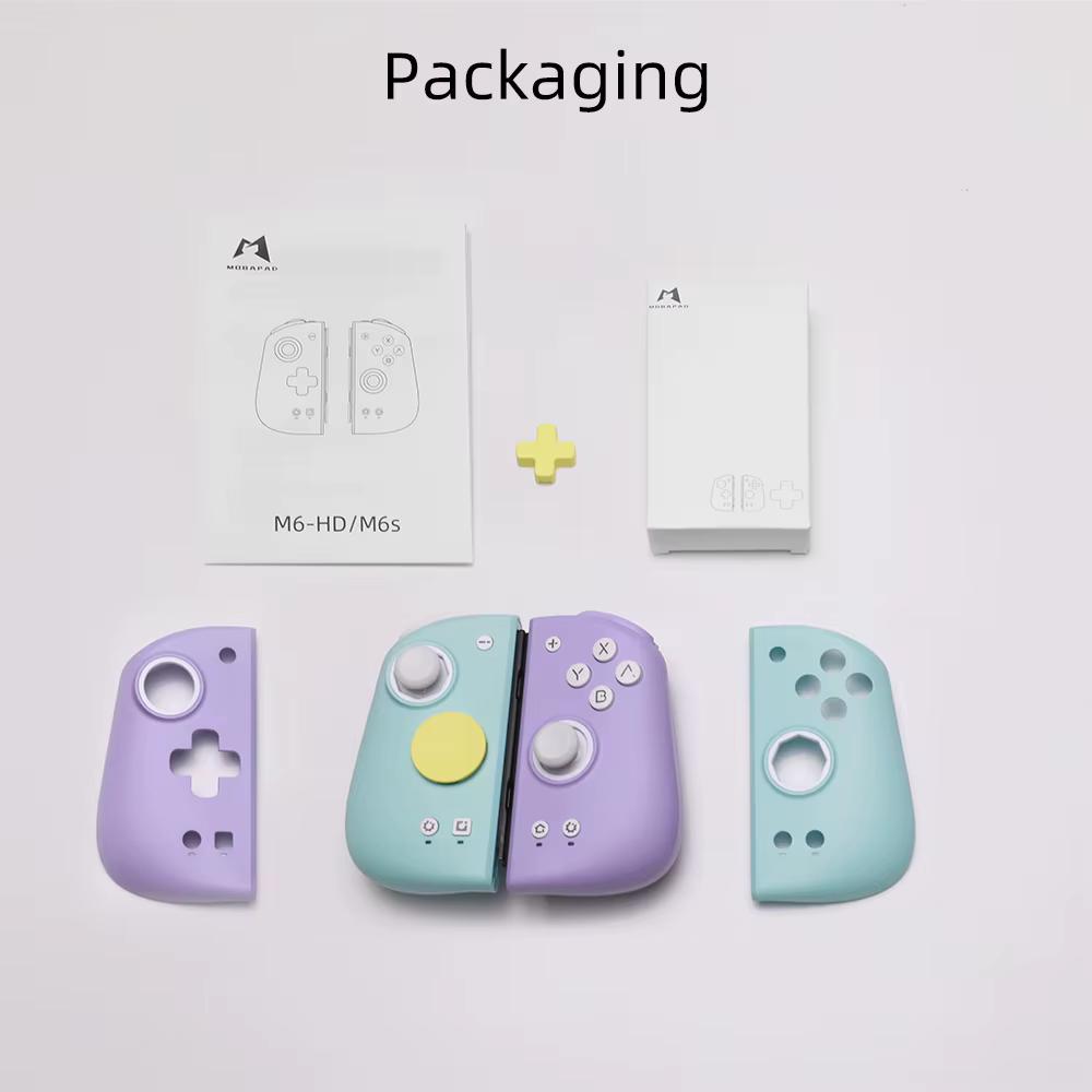 Mobapad M6s/M6 HD pour Nintendo Switch/Switch OLED réglable Joystick effet Hall contrôleur JoyPad pa