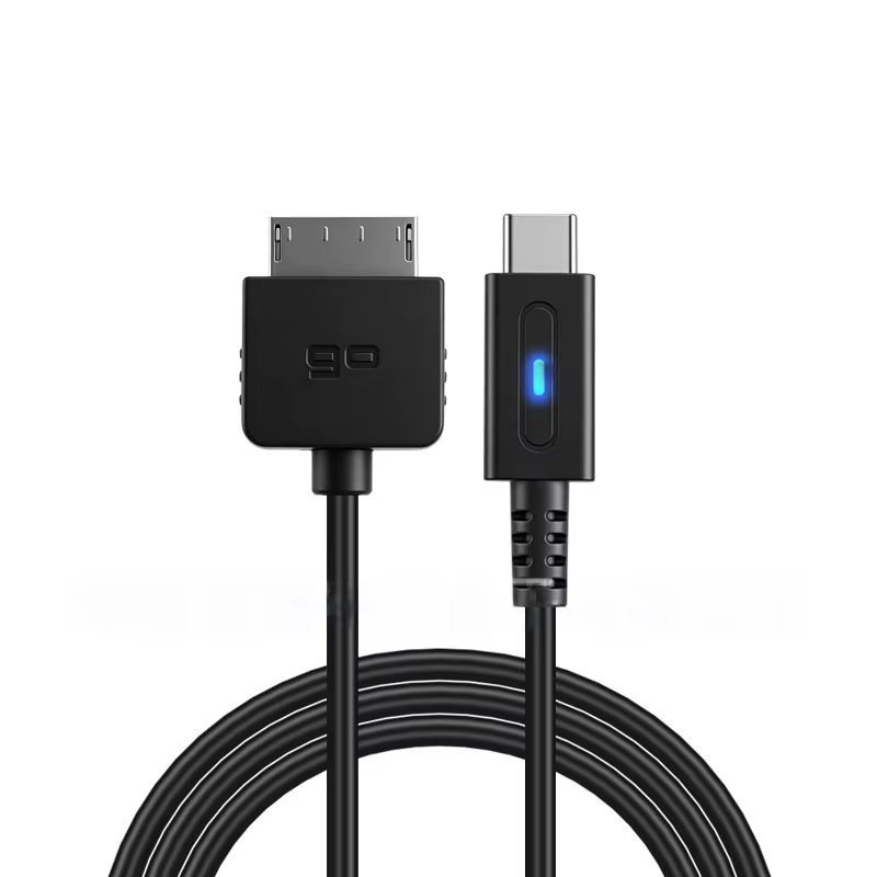 Câble USB-C PD de 1,2 m pour contrôleur PSP GO, adaptateur de charge, cordon de conversion USB-C pou