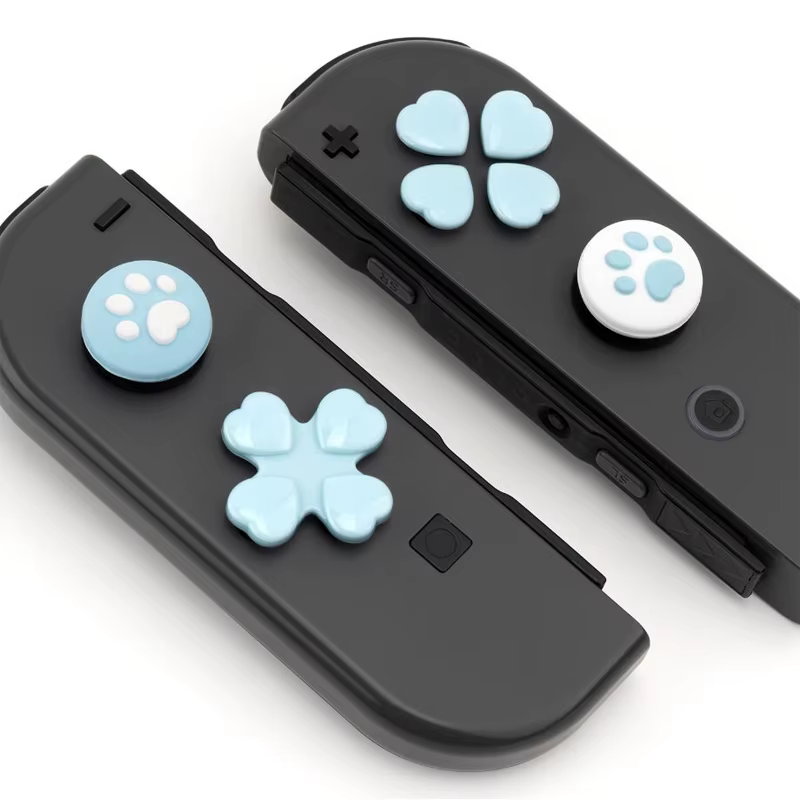 D-pad déplacer bouton de Direction croisée ABXY clé autocollant Joystick pouce bâton poignée couvert