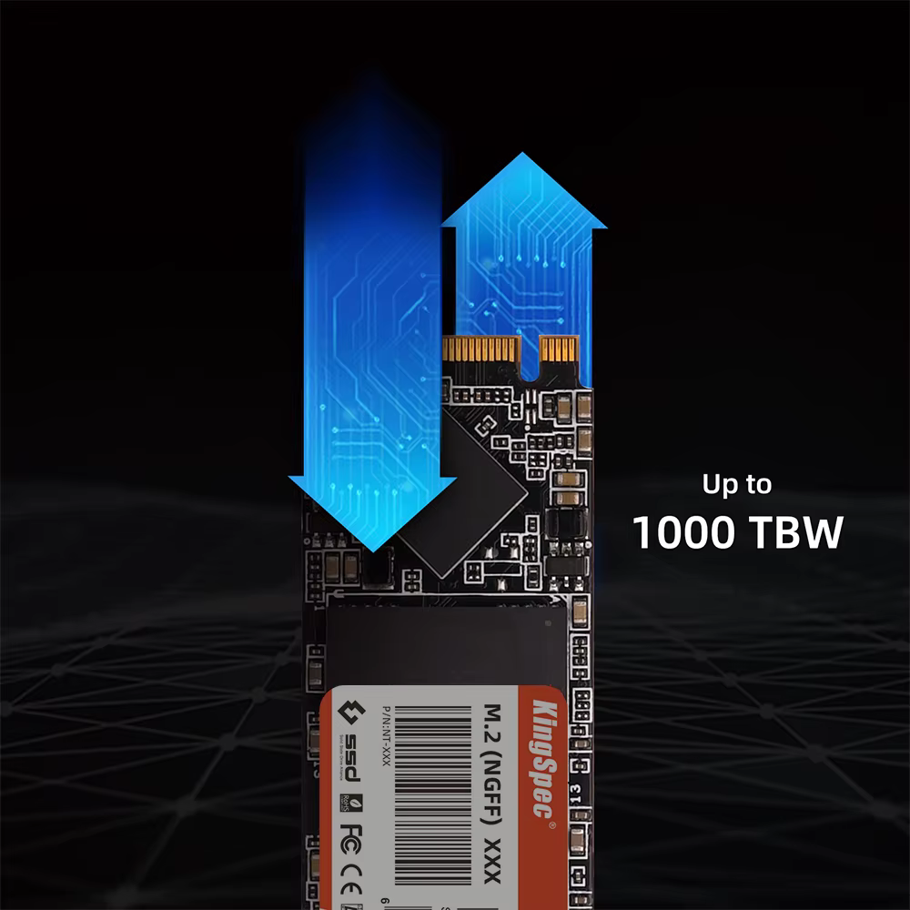 KingSpec M2 SSD 512GB SATA SSD 1TB 128GB 256GB 2T 4T ssd M.2 Ssd 2280 NGFF disque dur interne disque