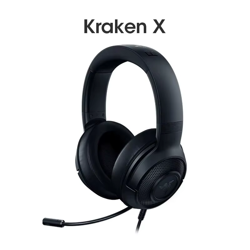 Razer Kraken X Essential Casque De Jeu 7.1 Son Surround Casque Microphone Cardioïde Pondable 40mm Un