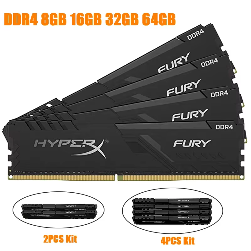 Mémoire RAM DDR4 3200MHz 2666MHz 3600 2400MHz 8GB 16GB 32GB mémoire de bureau de jeu PC4-25600 PC4-1