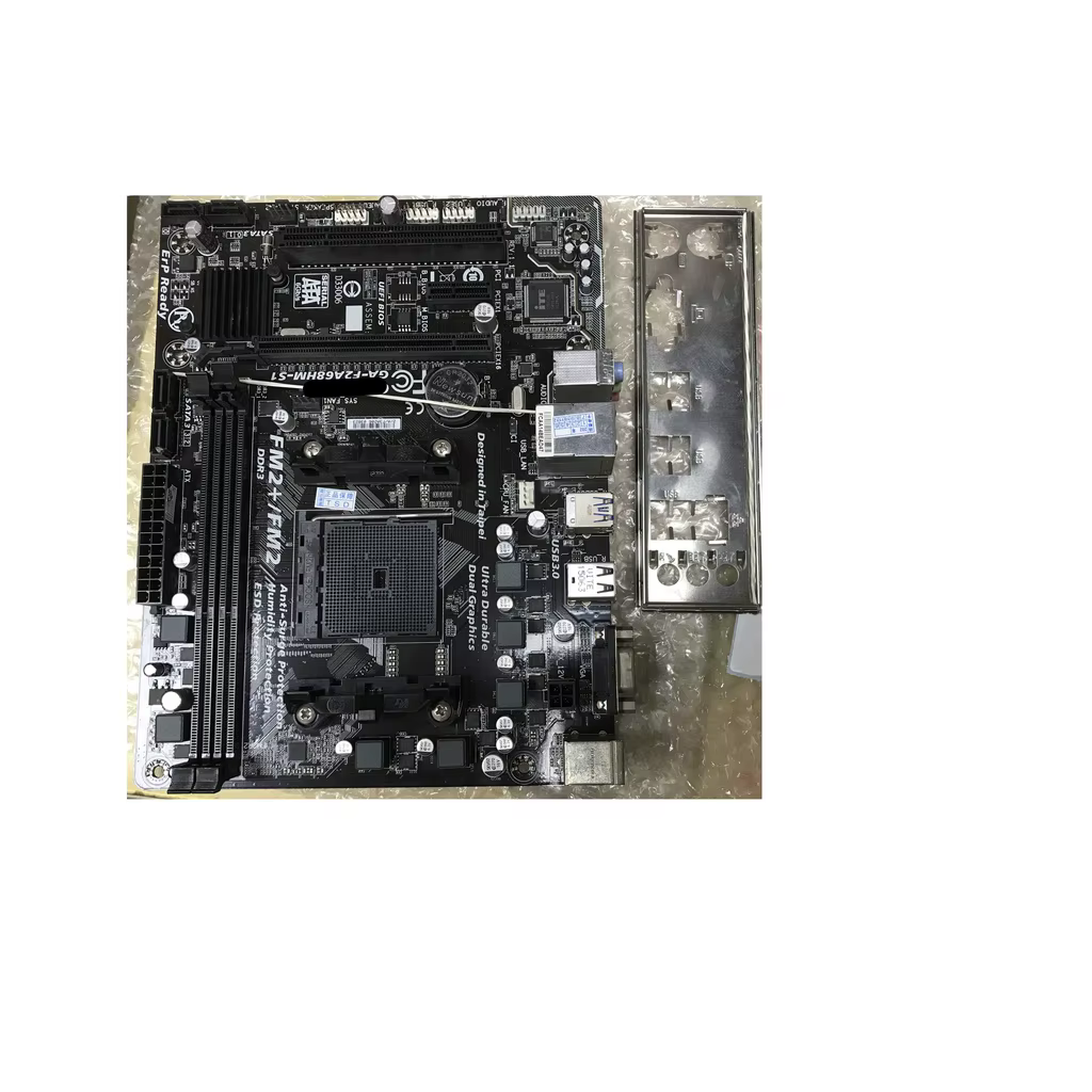 Prise FM2 FM2 + carte mère A68 A68H F2A68HM DDR3 Destop carte mère Micro ATX