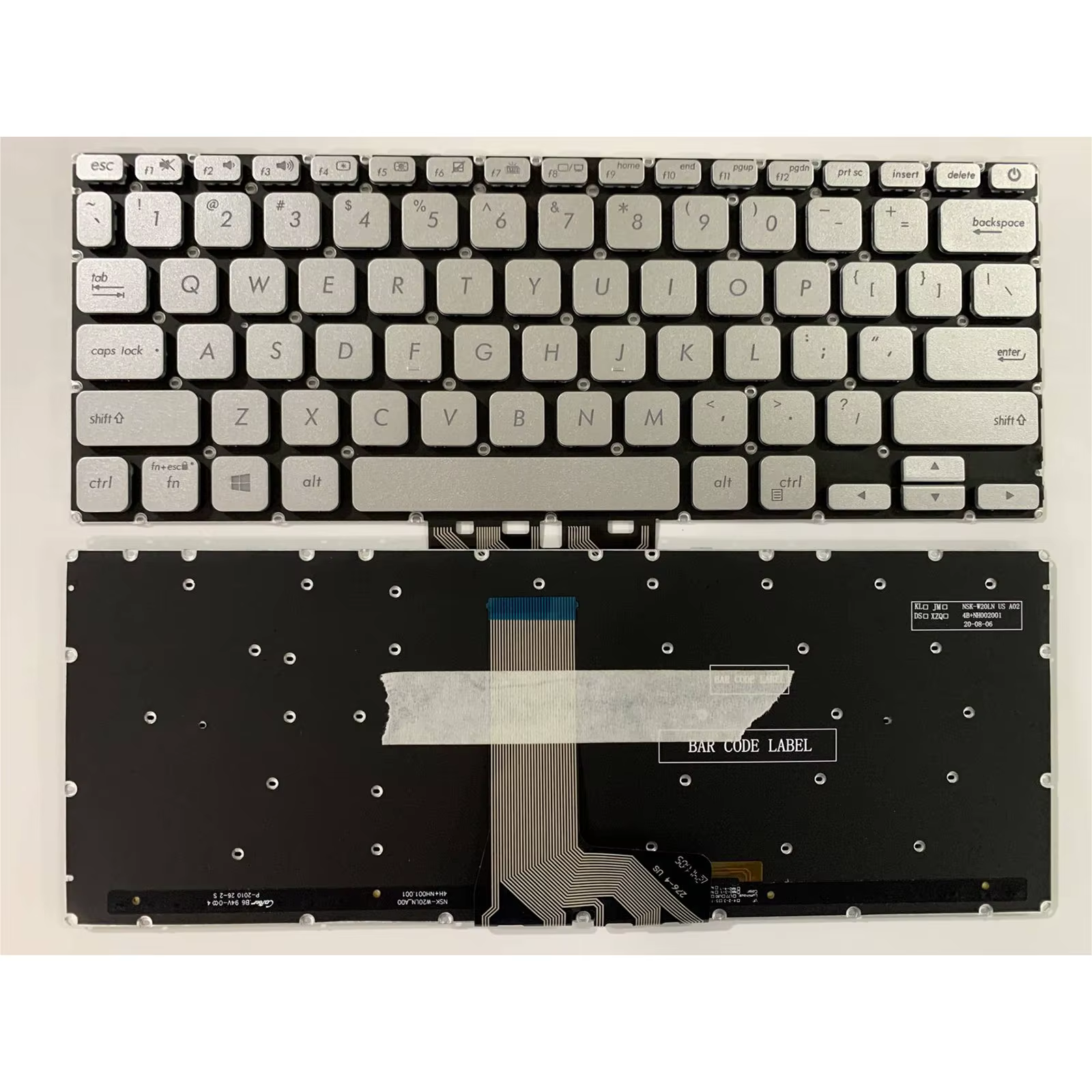 Clavier US pour ordinateur portable ASUS Vivobook 14 X412FA X412U X412UA X412UB