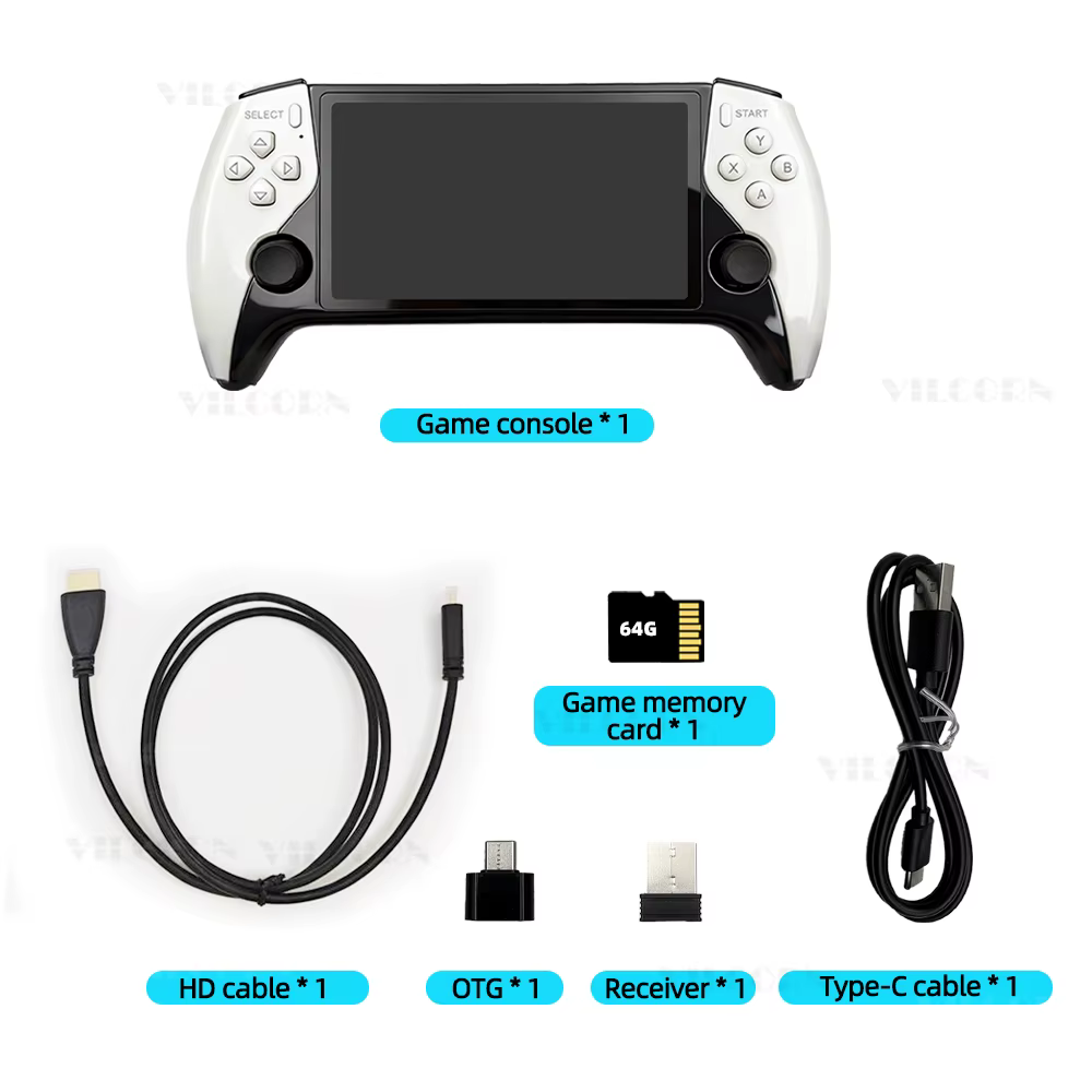 Console de jeu Portable de 5 pouces, pour PS1 GBA MAME, lecteur de jeu FHD vers TV, Machine de jeu r