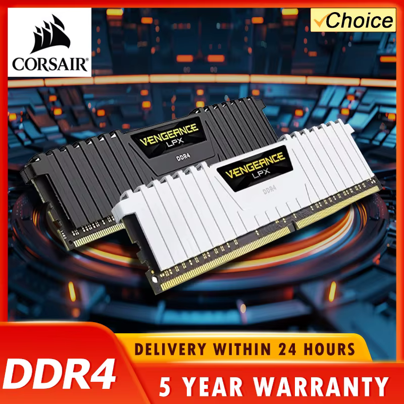 CORSAIR DDR4 RAM mémoire de bureau vengeance 16GB 8GB 3200MHz 3600MHz Dimm Memoria Rams PC4 mémoire 