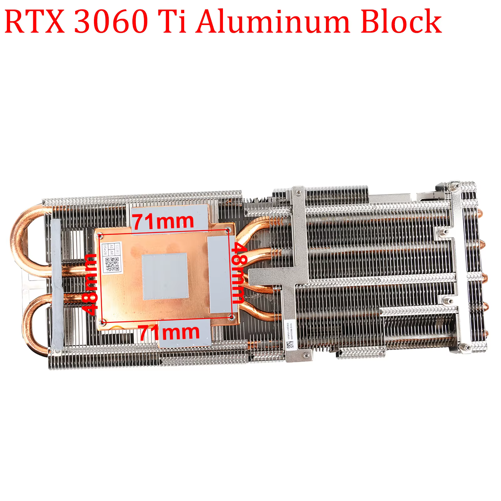 Dissipateur thermique de remplacement pour carte graphique de jeu EVGA GeForce RTX 3060Ti 3070 3080