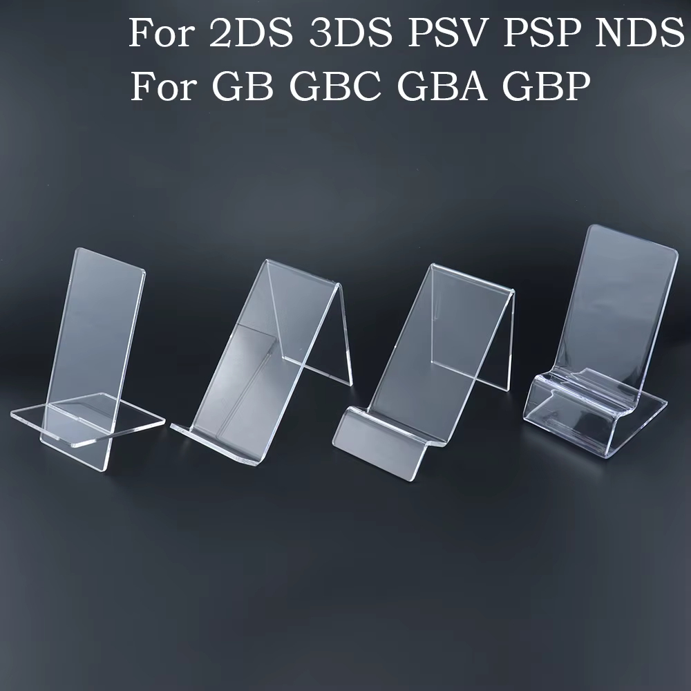 Support d'exposition pour Console de jeu Gameboy GB GBC GBA GBP PSP NDS 3DS 2DS PSV Psvita, présento