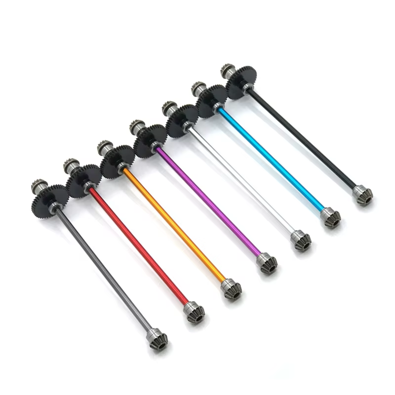 Wltoys 144001 144002 144010   Ensemble d'arbre d'entraînement central, engrenage de réduction en aci