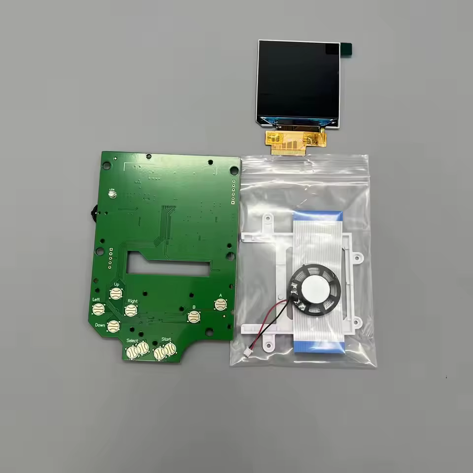 Kits d'écran LCD GB DMG de 2.45 pouces pour Gameboy IPS, taille originale, haute luminosité, pour éc