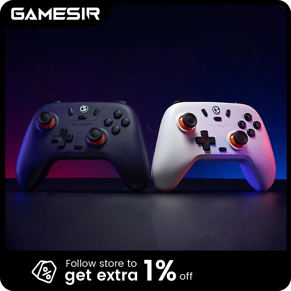 Manette de jeu sans fil GameSir Nova Lite, contrôleur de jeu avec Bluetooth, dongle, filaire pour Sw