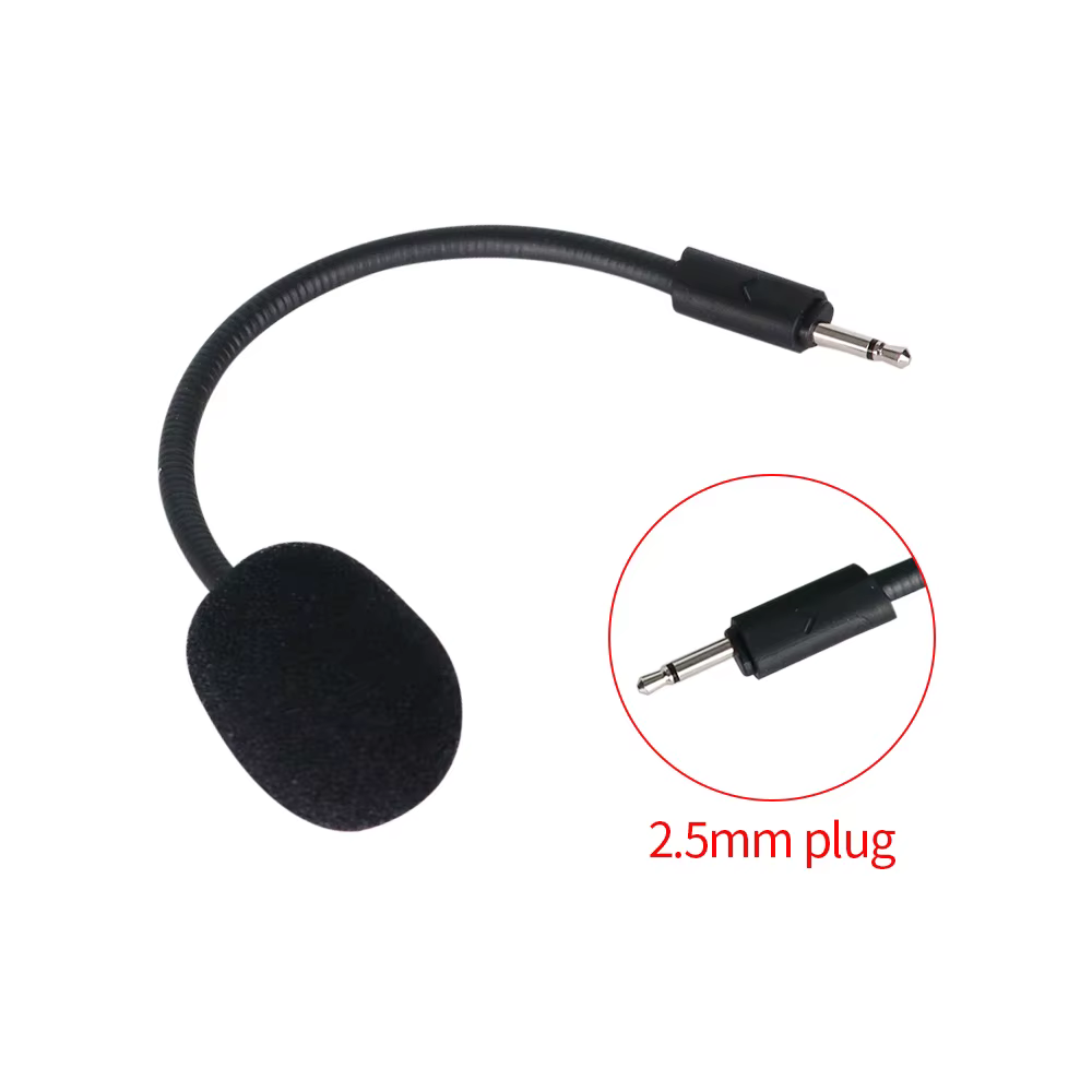 Microphone de jeu de remplacement, booms de 2.5mm pour JBL Q100, casque de jeu filaire, accessoires
