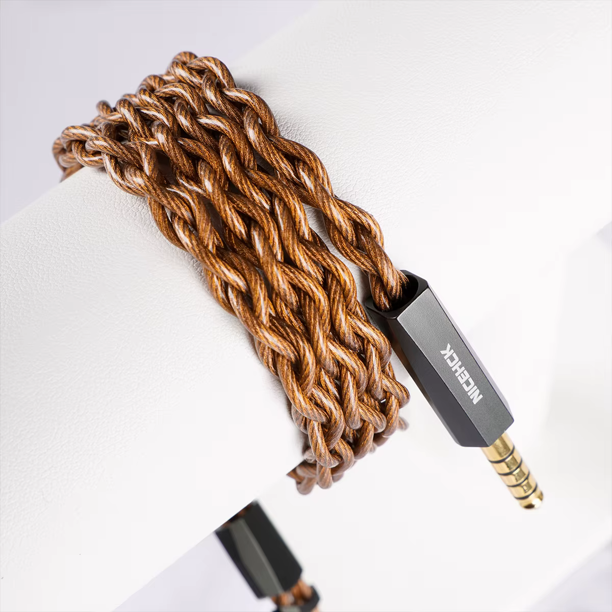 NICEHCK OurLaura 16.6AWG câble pour écouteurs Triple Composite britannique haute conductivité cuivre
