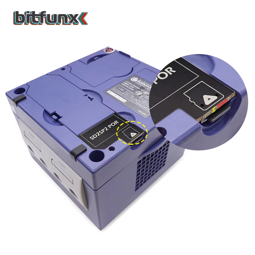Bitfunx V1.3 SD2SP2 Pro adaptateur de carte SD charge SDL carte Micro SD lecteur de carte TF pour Ni