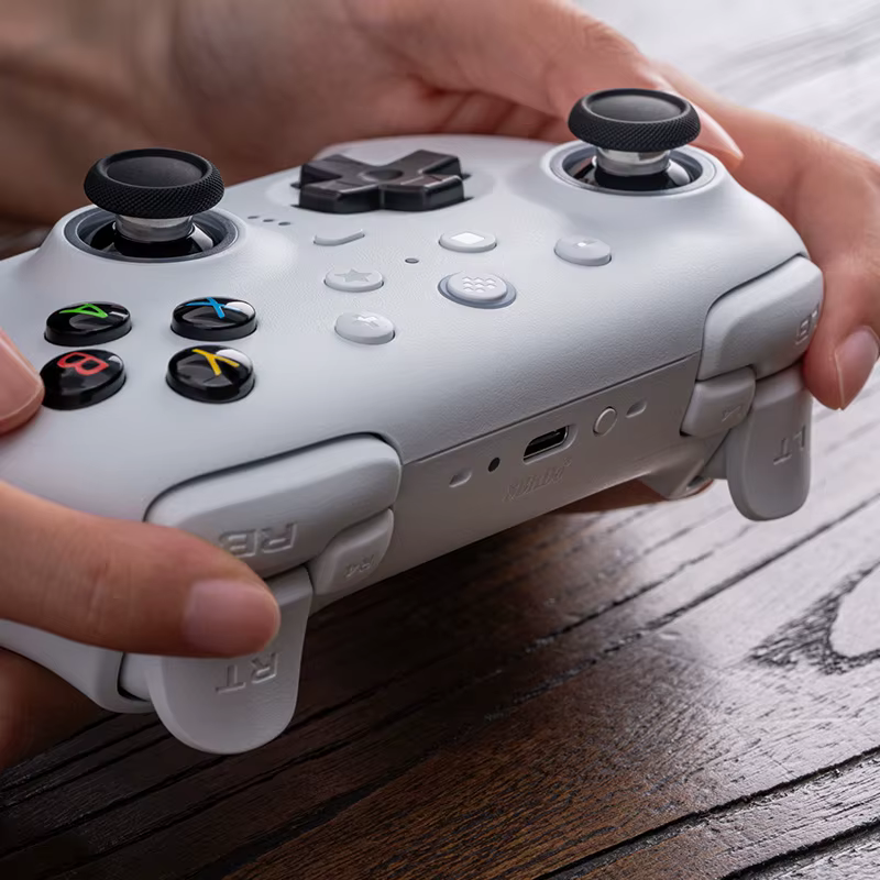 Contrôleur de jeu sans fil 8BitDo Ultimate 2 pour PC et Android avec manettes TMR, déclencheurs comm