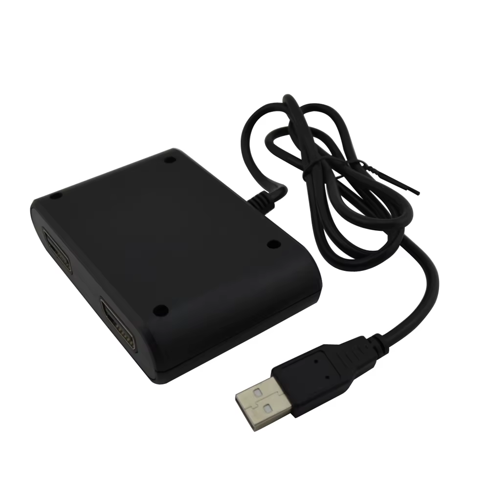 Pour MayFlash pour Sega Saturn SS contrôleur Game Pad vers PC adaptateur USB double Port