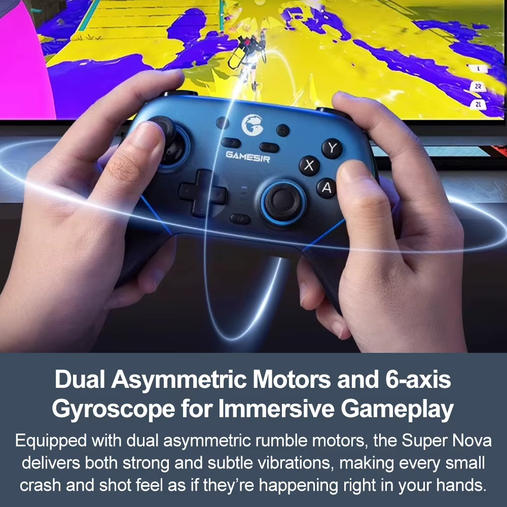 Gamesir Super Nova contrôleur de jeu manette de jeu Bluetooth sans fil avec bâtons de détection d'ef