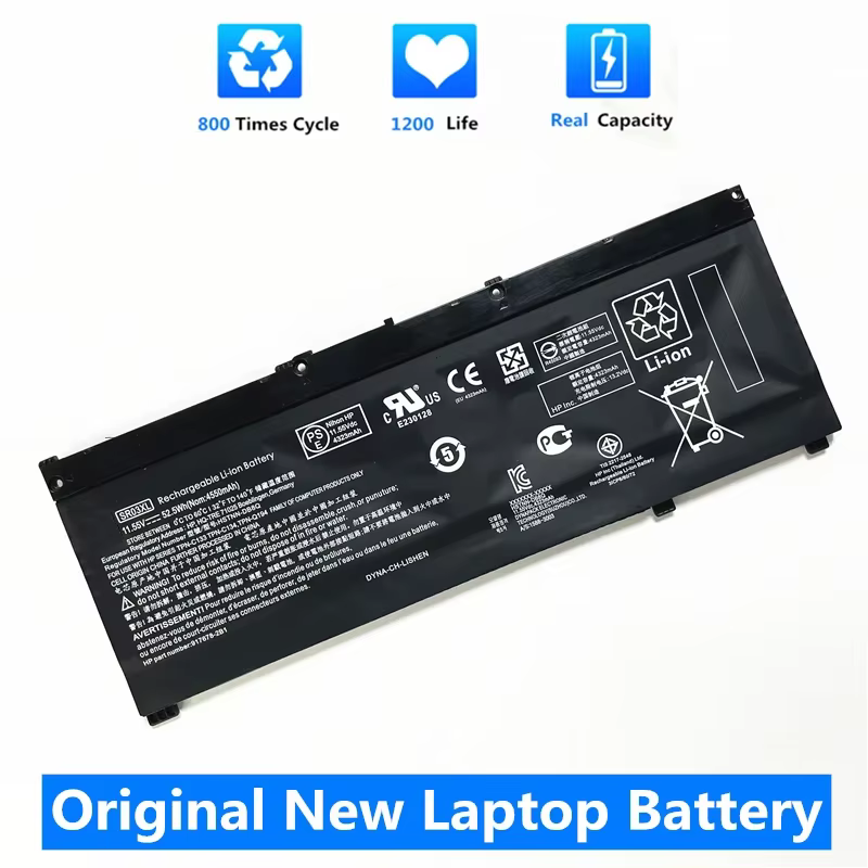 CSMHY nouvelle batterie d'ordinateur portable SR03XL L08934-2B1 L08855-855 pour HP OMEN 15-CE,17-CB0