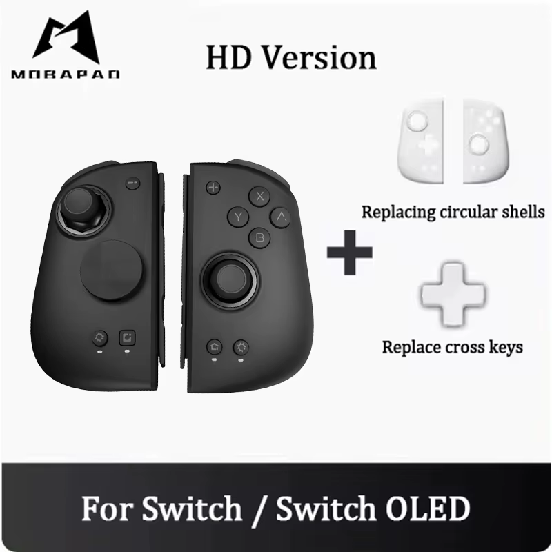 Manette de jeu Bluetooth Mobapad M6 HD Gemini2 avec joystick à effet Hall, réveil NFC pour Nintendo