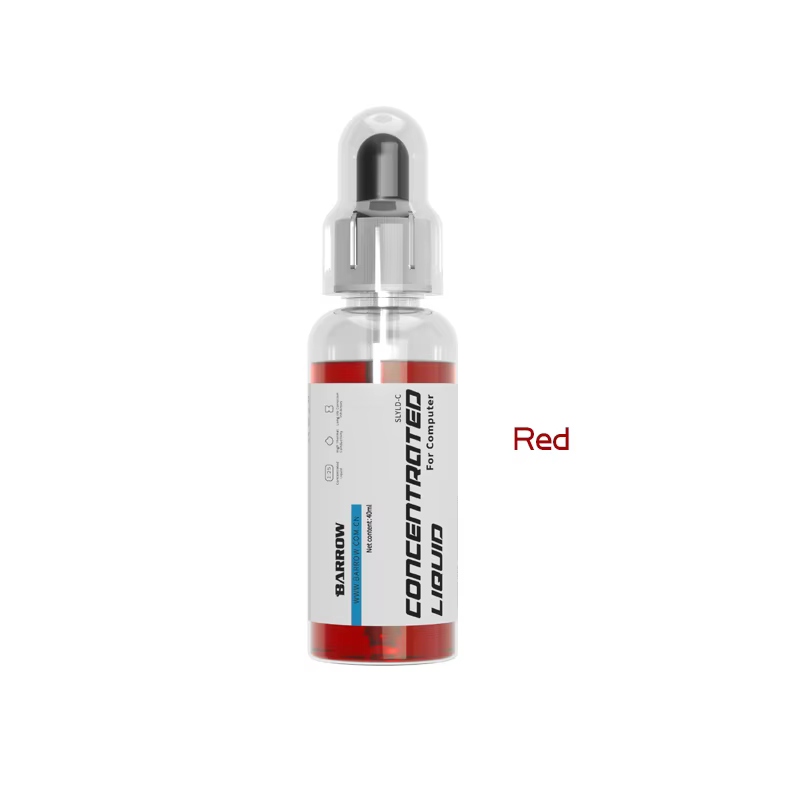 Refroidisseur d'eau Barrow liquide coloré fluide thermique déionisé pour ordinateur PC système de re