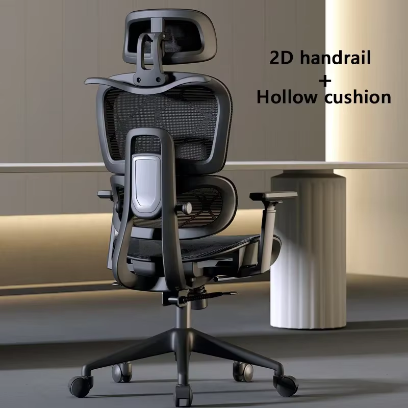 Chaise de bureau à dossier haut, appui-tête 3D, chaises de jeu réglables pour ordinateur, Massage re