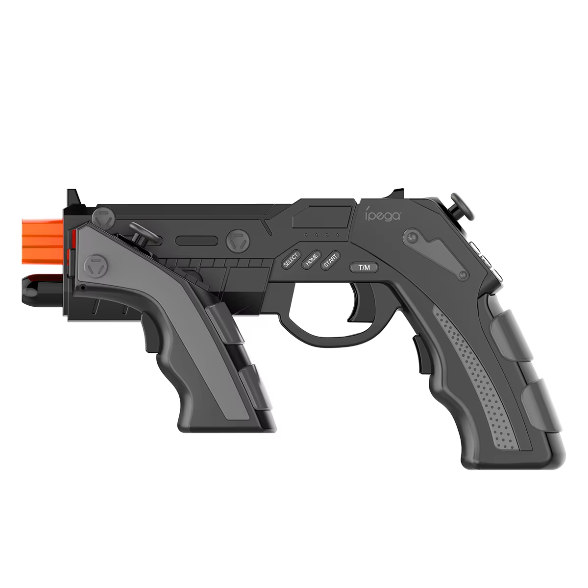 Pistolet de jeu sans fil IPEGA PG-9257 pour PS4/PS3/Android/iOS/Switch/PC avec gyroscope, Vibration,
