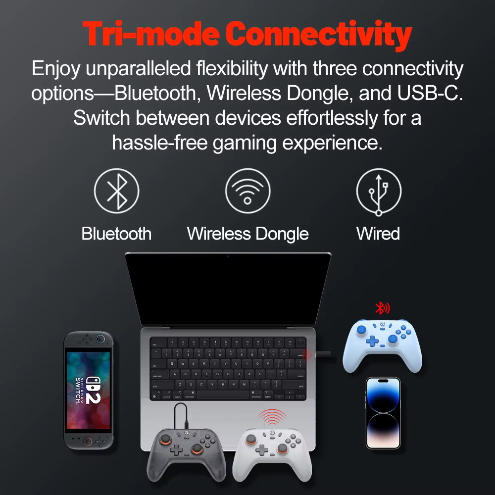 Gamesir Nova Lite manettes PC pour Nintendo Switch 2 contrôleur commutateur vapeur Android iOS iPhon