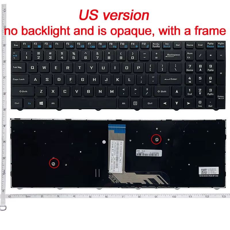 Clavier d'ordinateur portable américain pour GIGABYTE Gaming G5KC G5 MD GD G7 MD GD G7KC 6-80-N15Z0